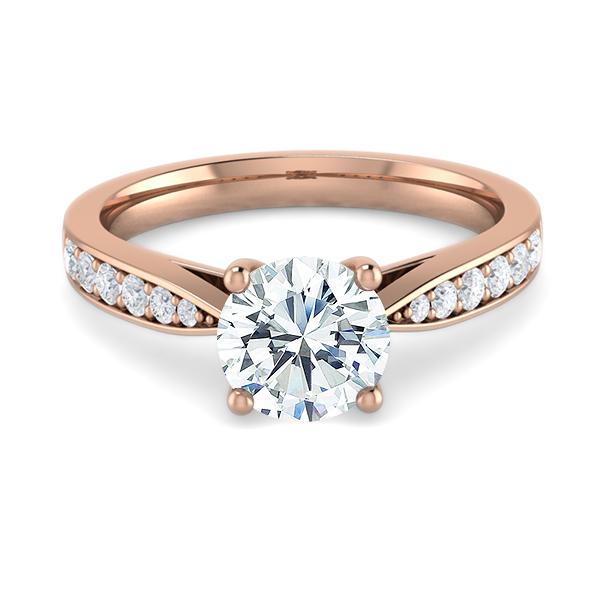 Andrea in 18k Rose Gold