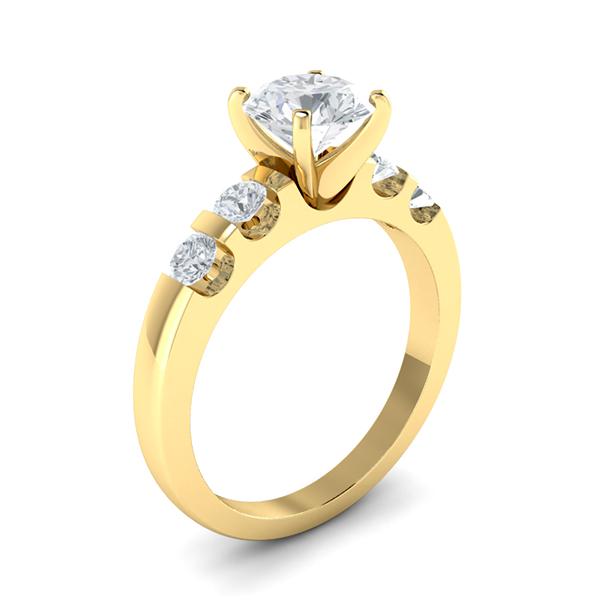 Angelia in 18k Yellow Gold — view 3