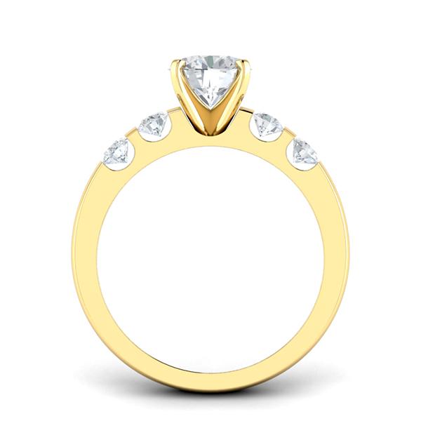 Angelia in 18k Yellow Gold — view 2