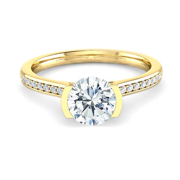 Carol in 18k Yellow Gold