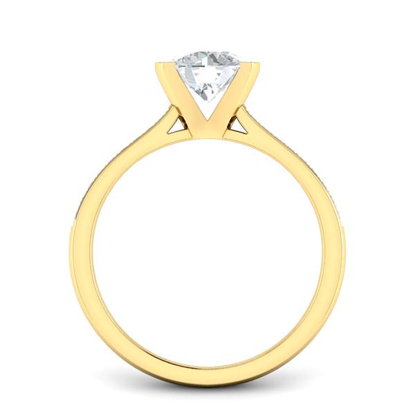 Carol in 18k Yellow Gold — view 2