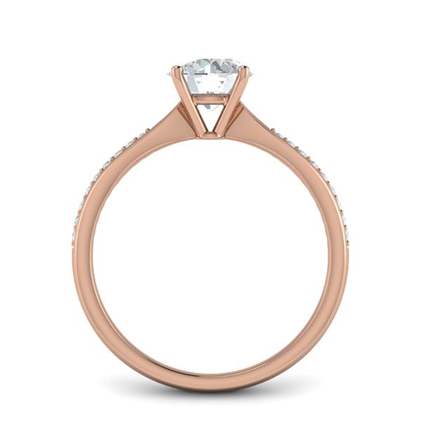 Carys in 18k Rose Gold — view 2