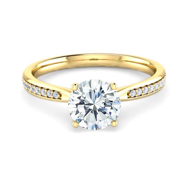 18k Yellow Gold