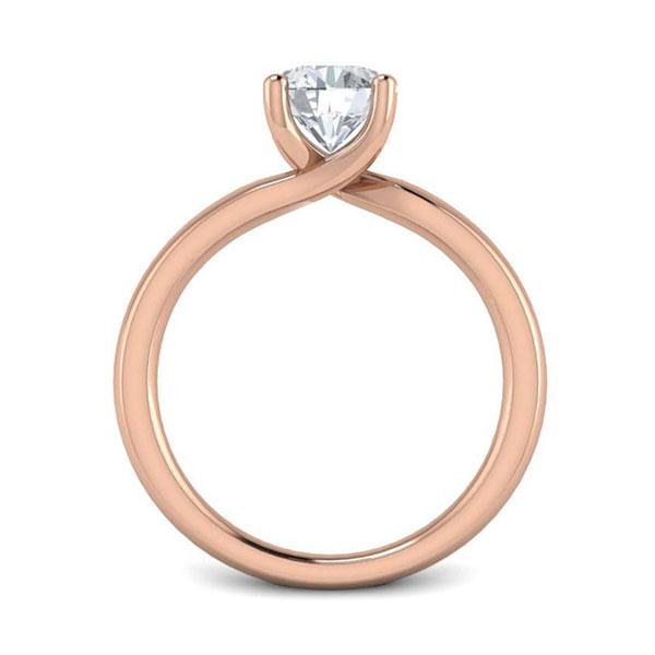 Luna in 18k Rose Gold — view 2