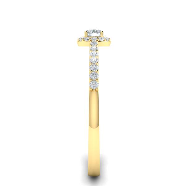 Demi in 18k Yellow Gold — view 4