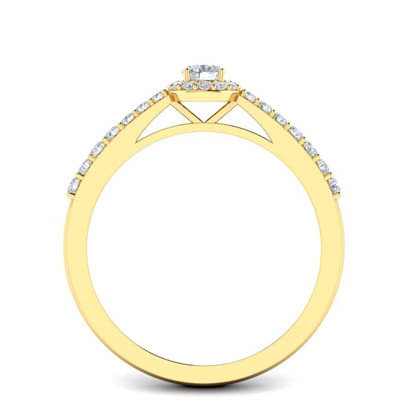 Demi in 18k Yellow Gold — view 2