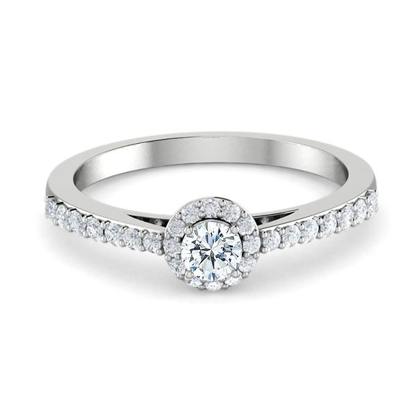 18k White Gold