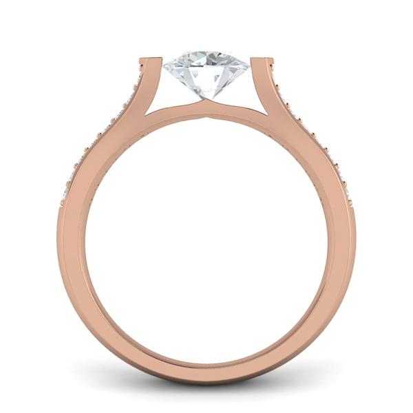 Esmay in 18k Rose Gold — view 2