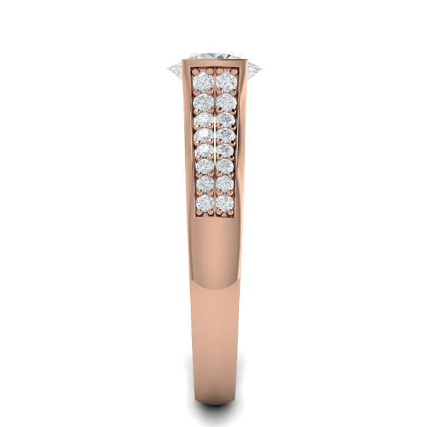 Esmay in 18k Rose Gold — view 4