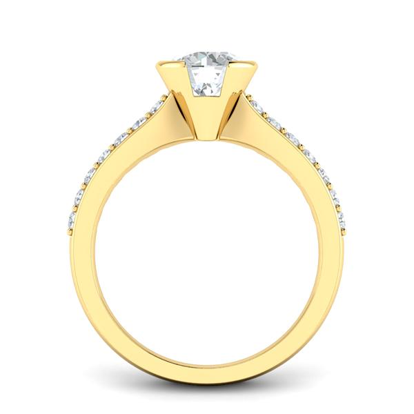 Gillian in 18k Yellow Gold — view 2