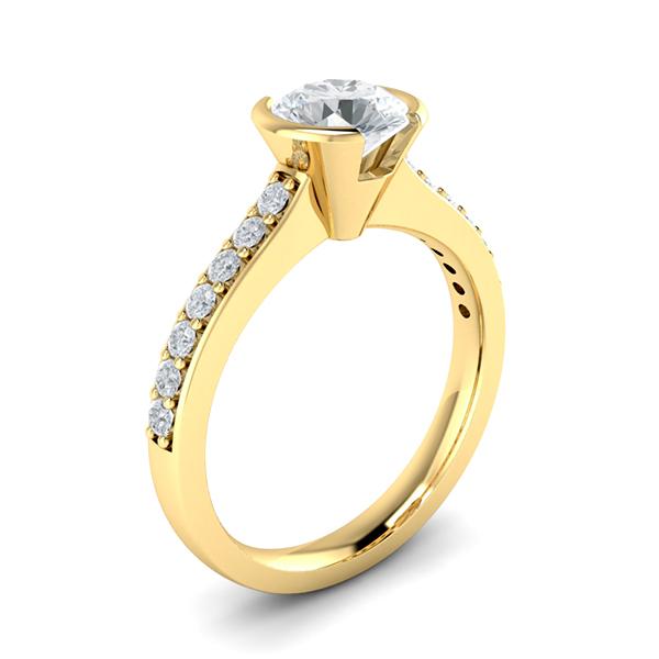 Gillian in 18k Yellow Gold — view 3