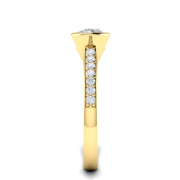 Gillian in 18k Yellow Gold — view 4