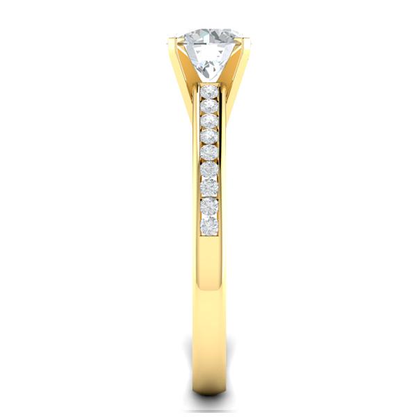 Alexa in 18k Yellow Gold — view 4
