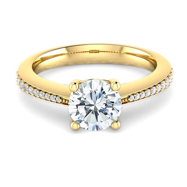 Anjali in 18k Yellow Gold