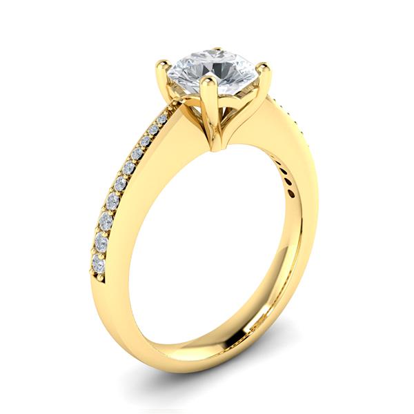 Anjali in 18k Yellow Gold — view 3