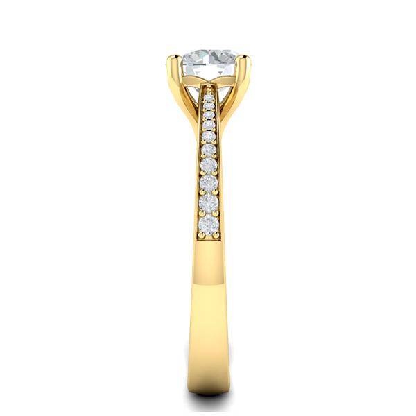 Anjali in 18k Yellow Gold — view 4