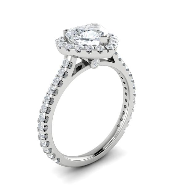 Marina in 18k White Gold — view 3