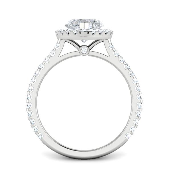 Marina in 18k White Gold — view 2