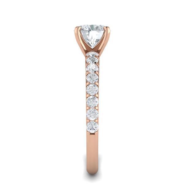 Chole in 18k Rose Gold — view 4