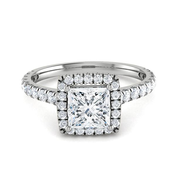 18k White Gold