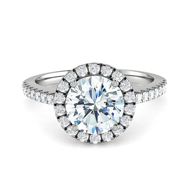 18k White Gold
