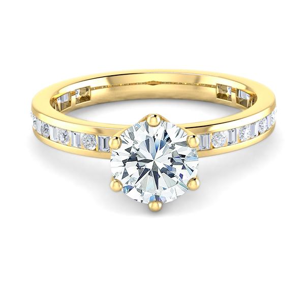 Jayla in 18k Yellow Gold