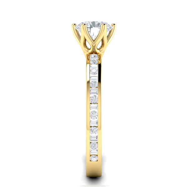 Jayla in 18k Yellow Gold — view 4