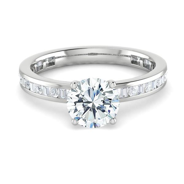 Linda in 18k White Gold