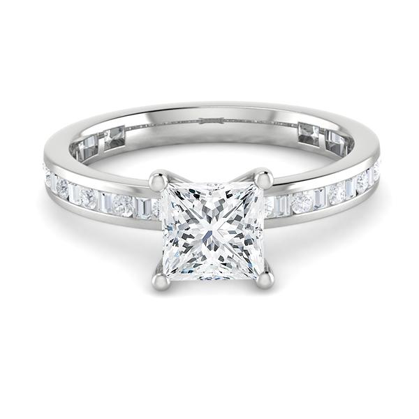 18k White Gold
