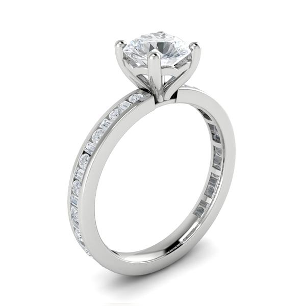 Roisin in 18k White Gold — view 3