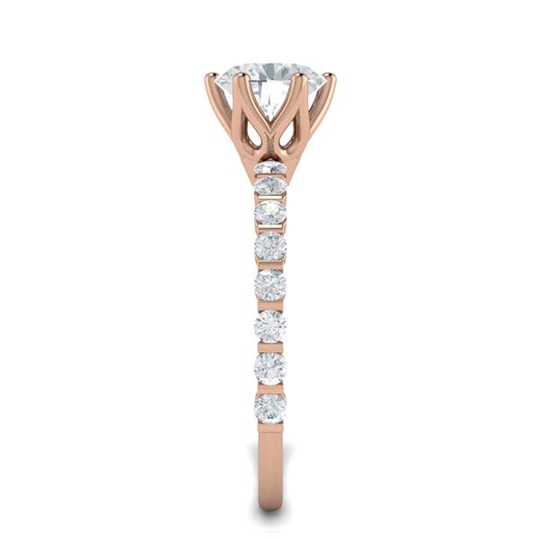 Verity in 18k Rose Gold — view 4