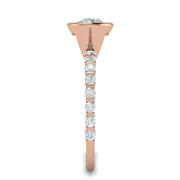 Stacy in 18k Rose Gold — view 4