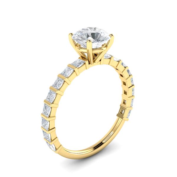 Sian in 18k Yellow Gold — view 3