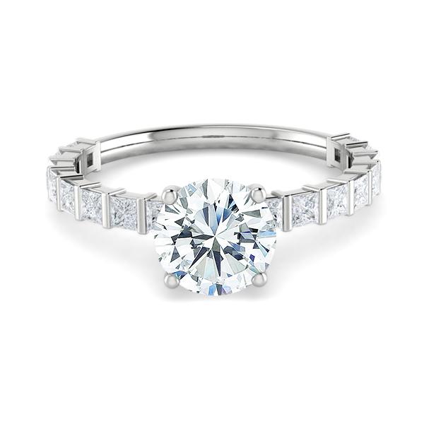18k White Gold