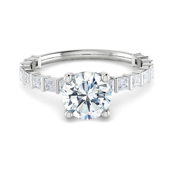 18k White Gold