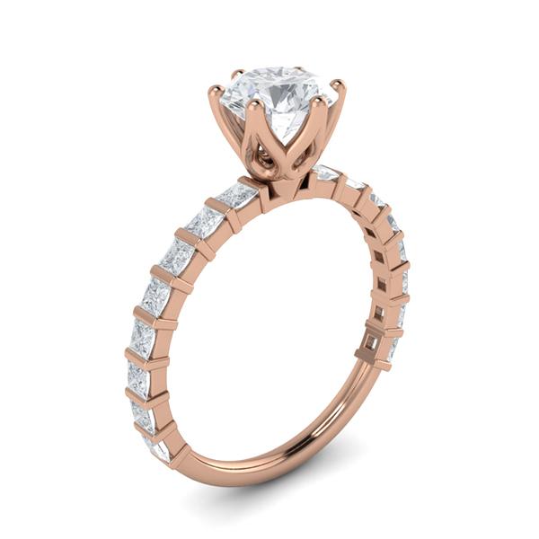 Noella in 18k Rose Gold — view 3