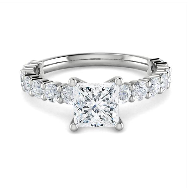 18k White Gold