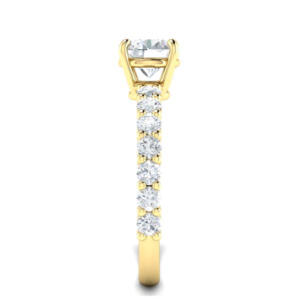 Lela in 18k Yellow Gold — view 4