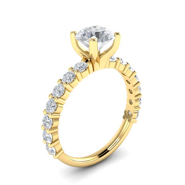Hera in 18k Yellow Gold — view 3