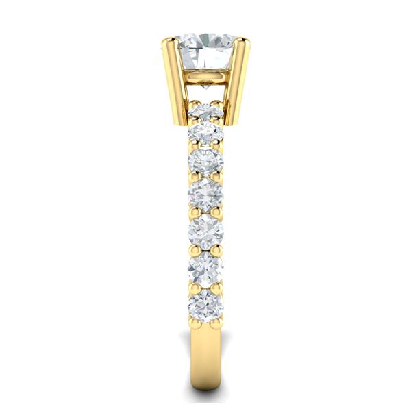 Gena in 18k Yellow Gold — view 4