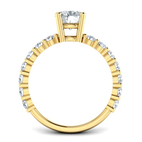 Gena in 18k Yellow Gold — view 2