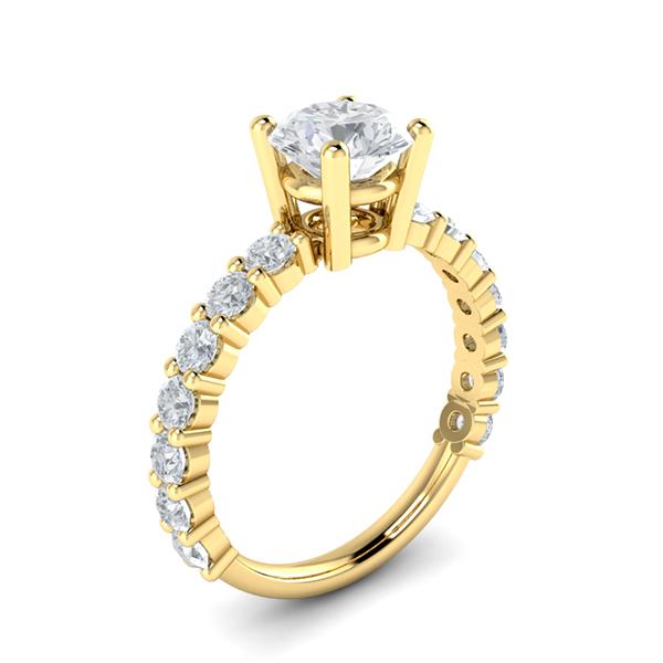 Gena in 18k Yellow Gold — view 3