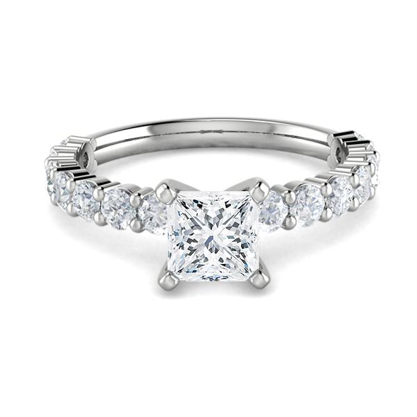 Enya in 18k White Gold