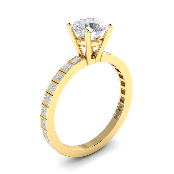 Sonia in 18k Yellow Gold — view 3