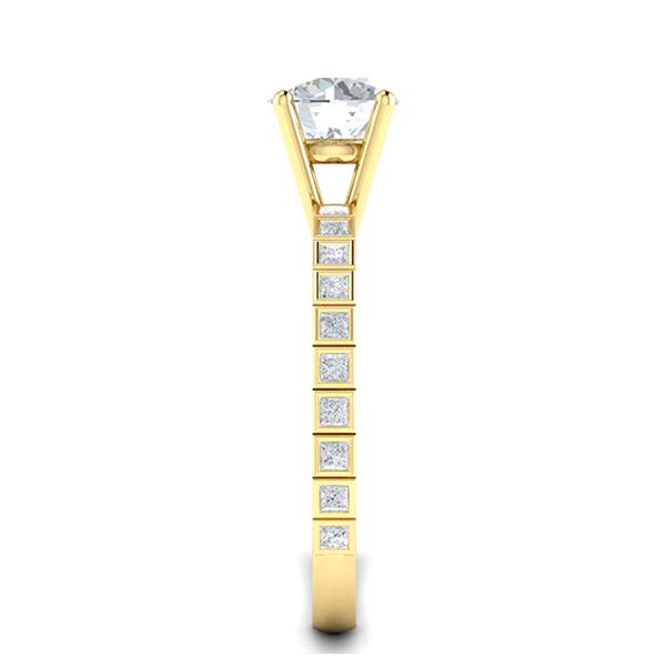 Sonia in 18k Yellow Gold — view 4