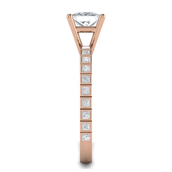 Skylar in 18k Rose Gold — view 4