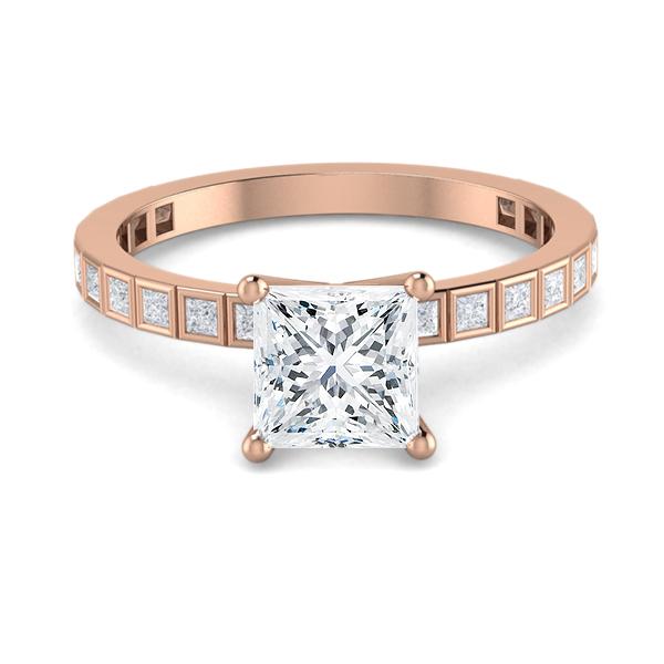 Skylar in 18k Rose Gold