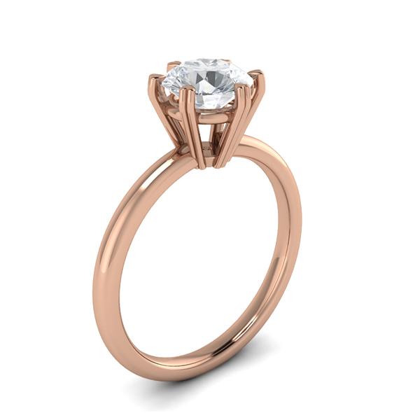 Cate in 18k Rose Gold — view 3