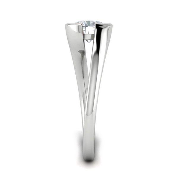 Jess in 18k White Gold — view 3