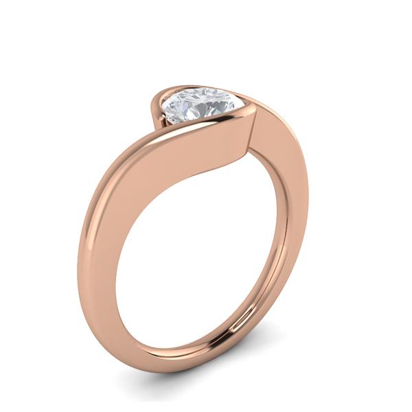 Kerry in 18k Rose Gold — view 3
